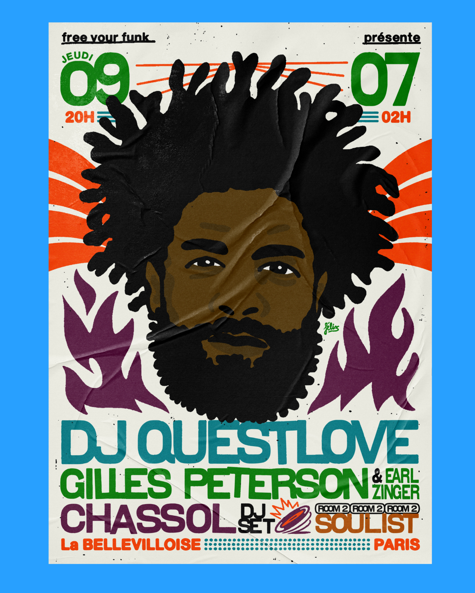 Free Your Funk : Questlove, Gilles Peterson, Chassol