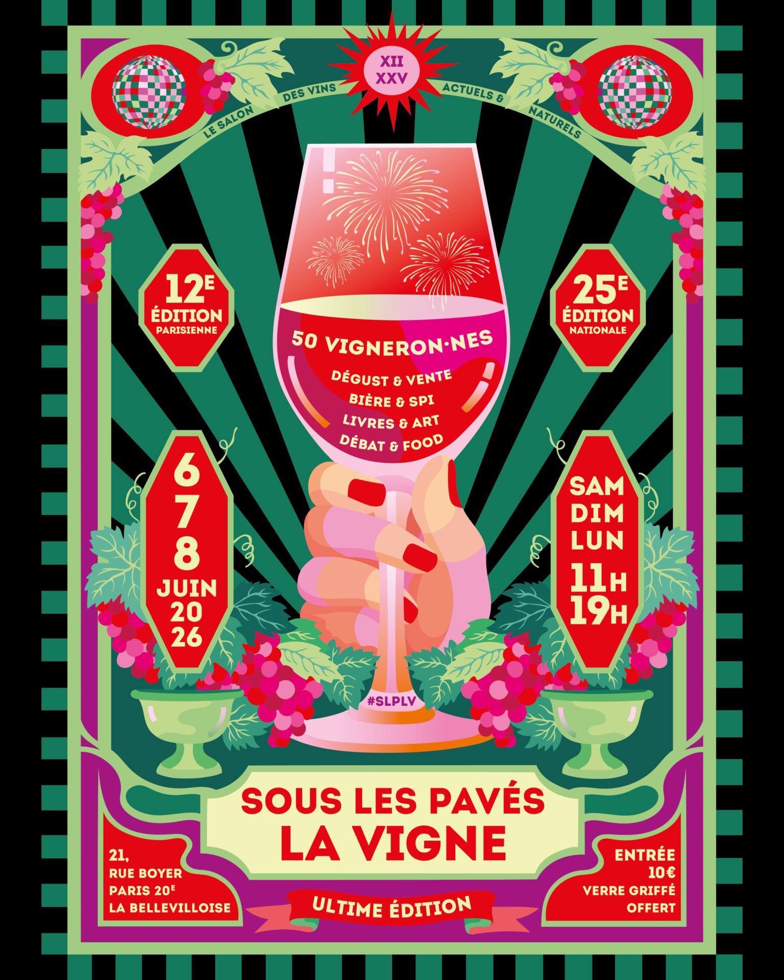 Sous les pavés la vigne