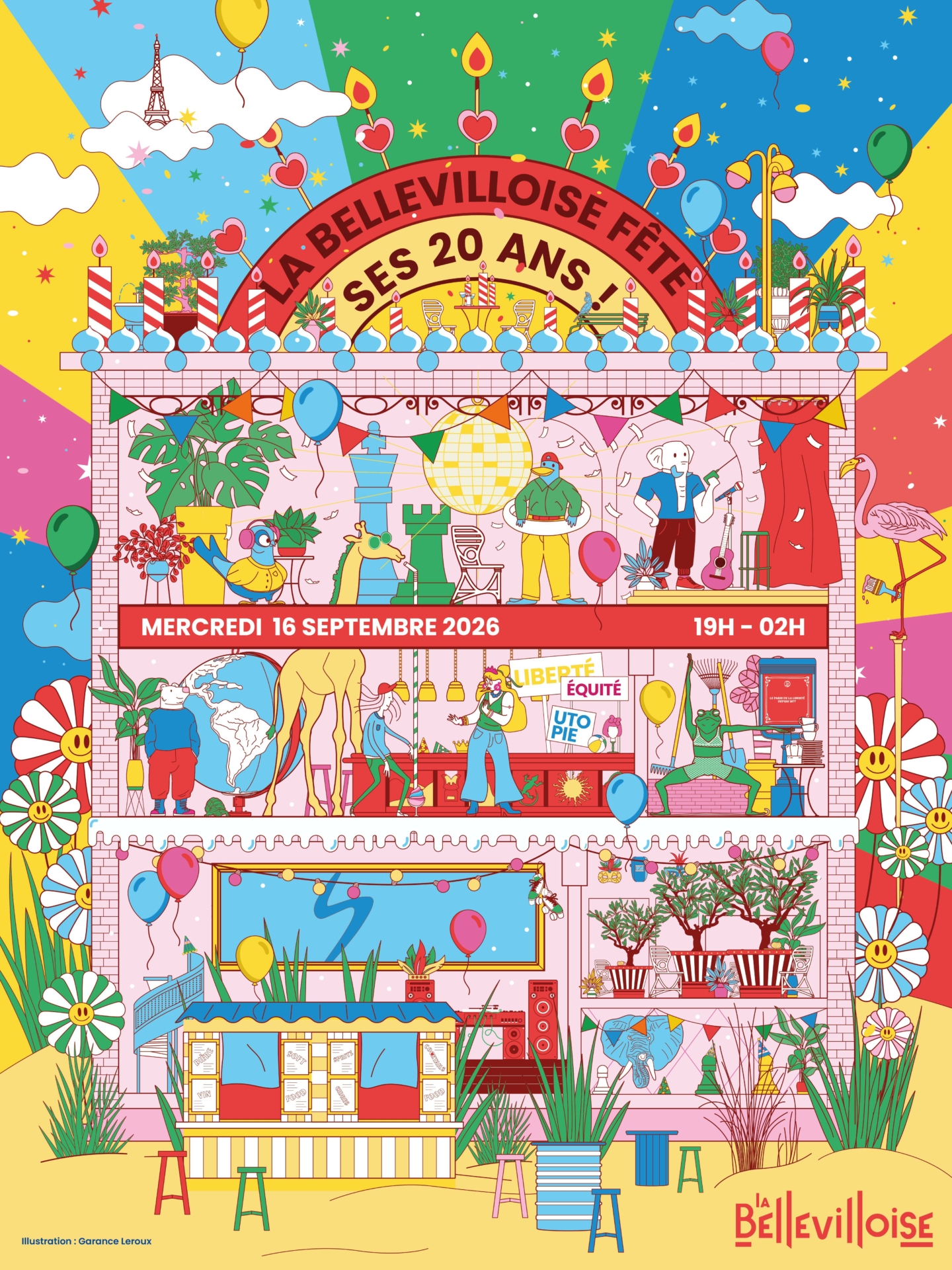 20 ANS DE LA BELLEVILLOISE